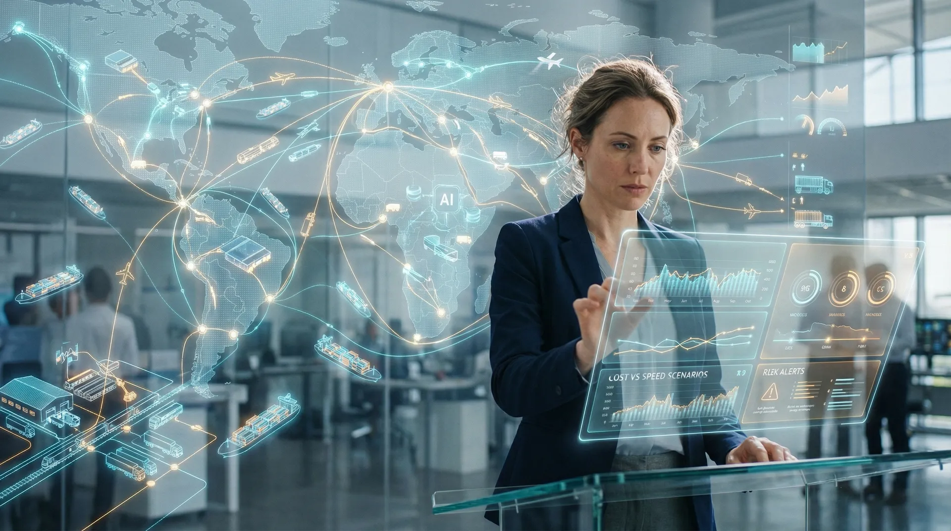 Тема: как нейросети меняют международную логистику и ВЭД