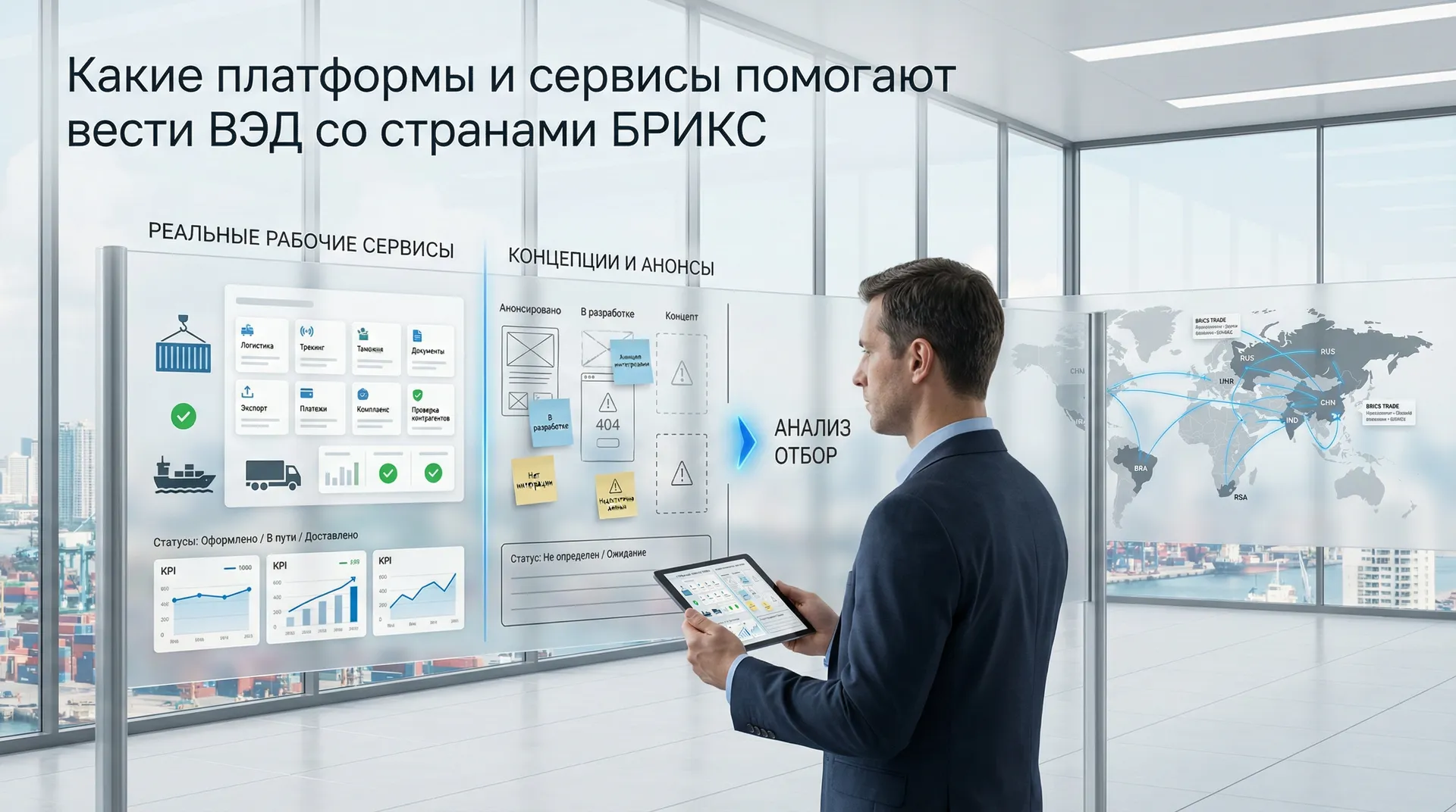 Какие платформы и сервисы помогают вести ВЭД со странами БРИКС