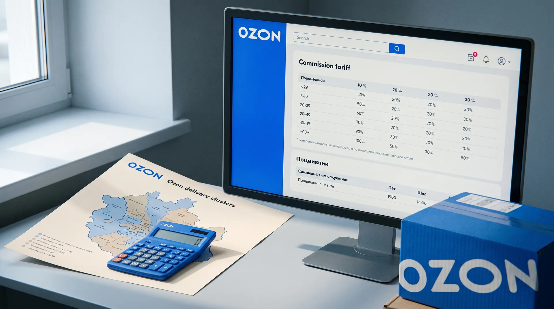Ozon поднимает комиссии на FBO с 31 июля, АУРЭК видит нарушение