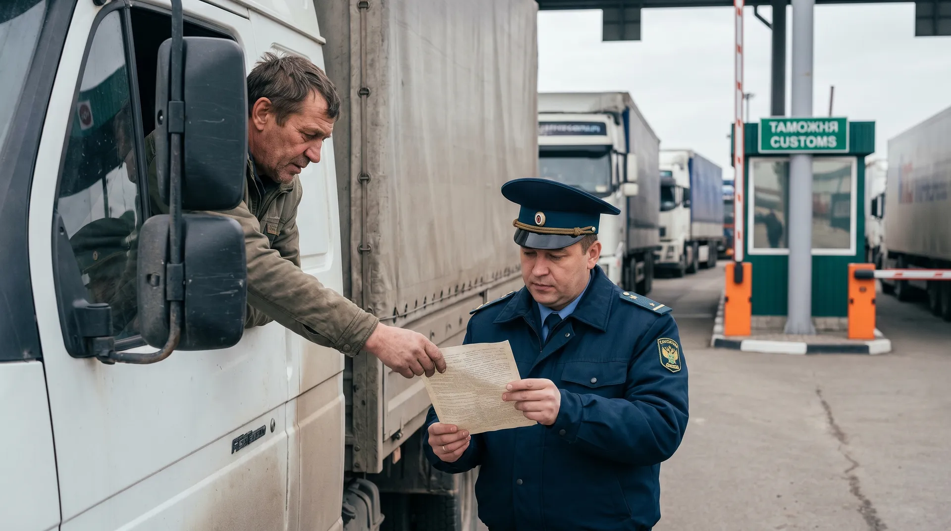 ФТС вводит предписание для выезда грузов за границу