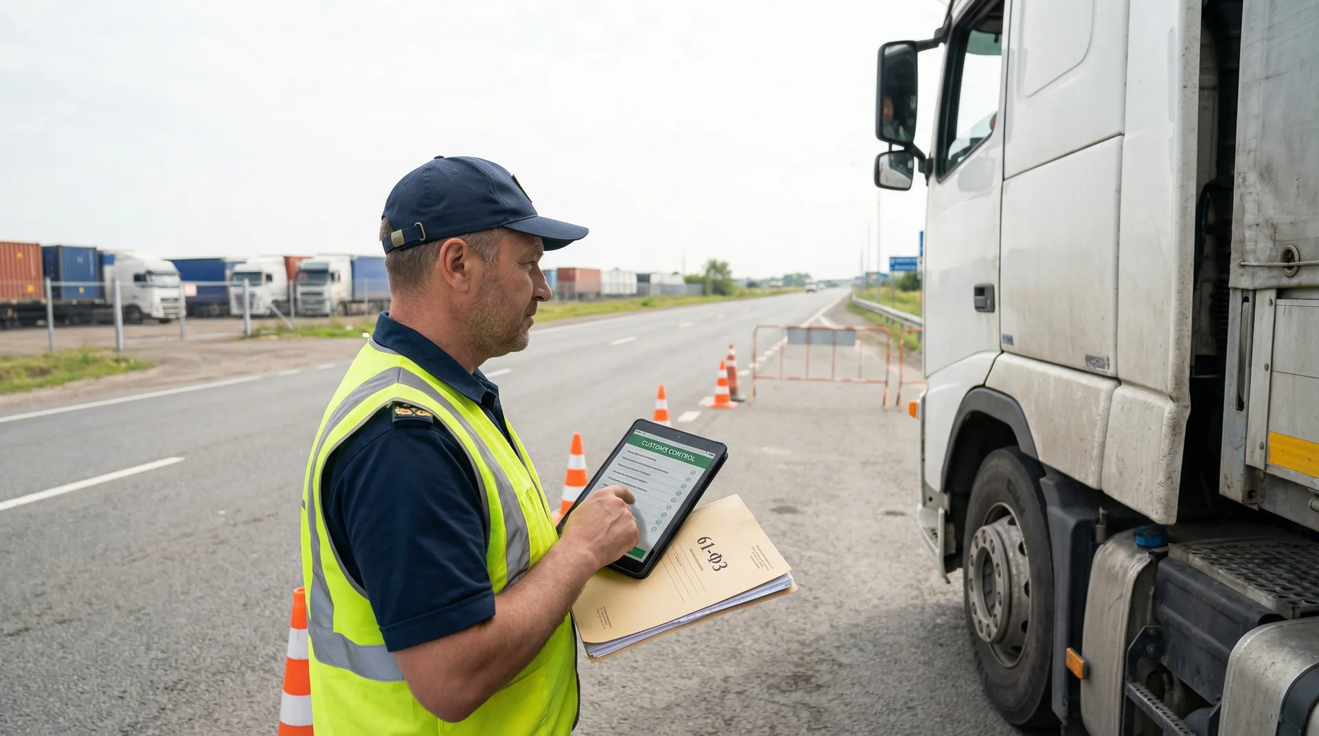 Таможня уточнила правила по остановке и хранению грузовых авто