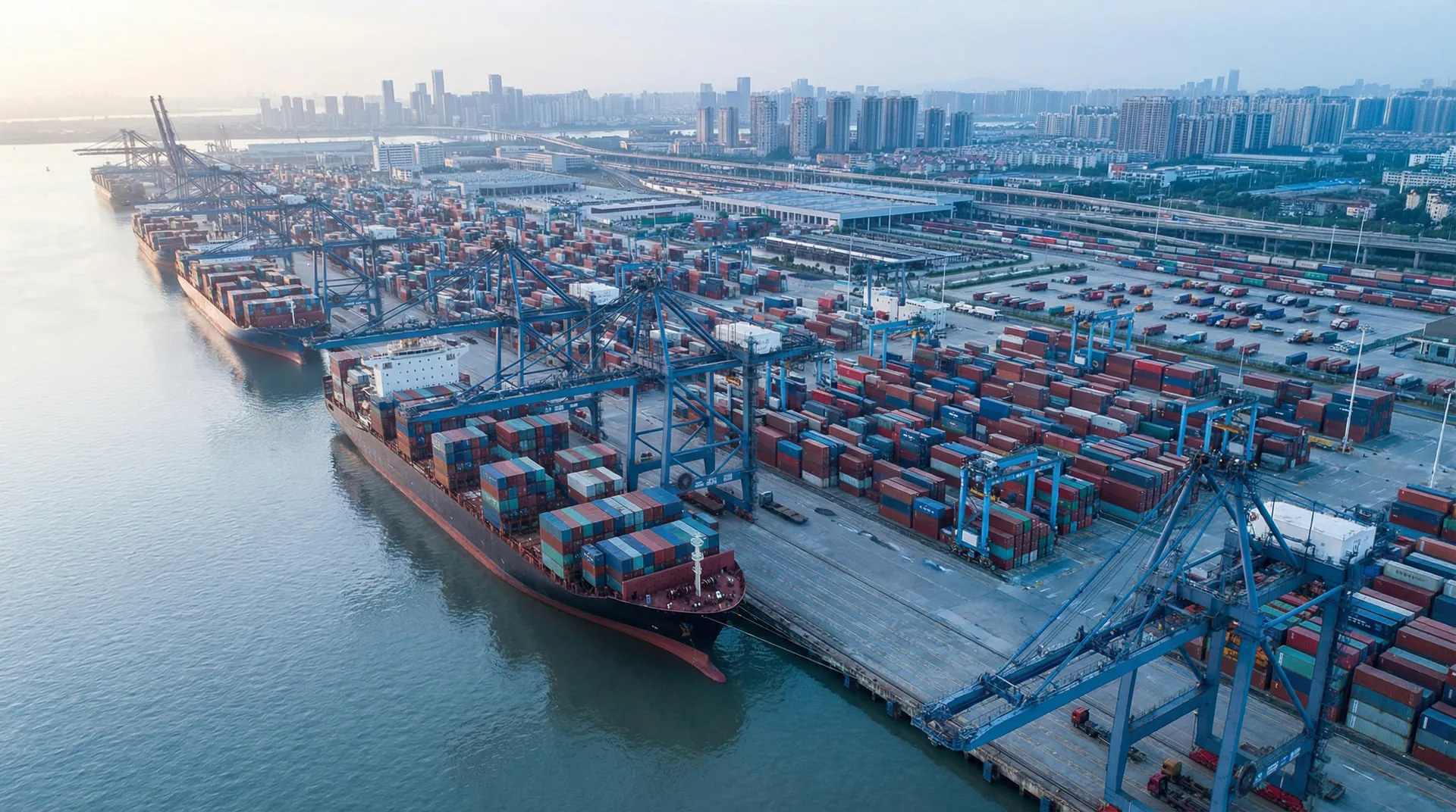 Китай нарастил внешнюю торговлю на 3,6%: экспорт растёт, импорт стабилен