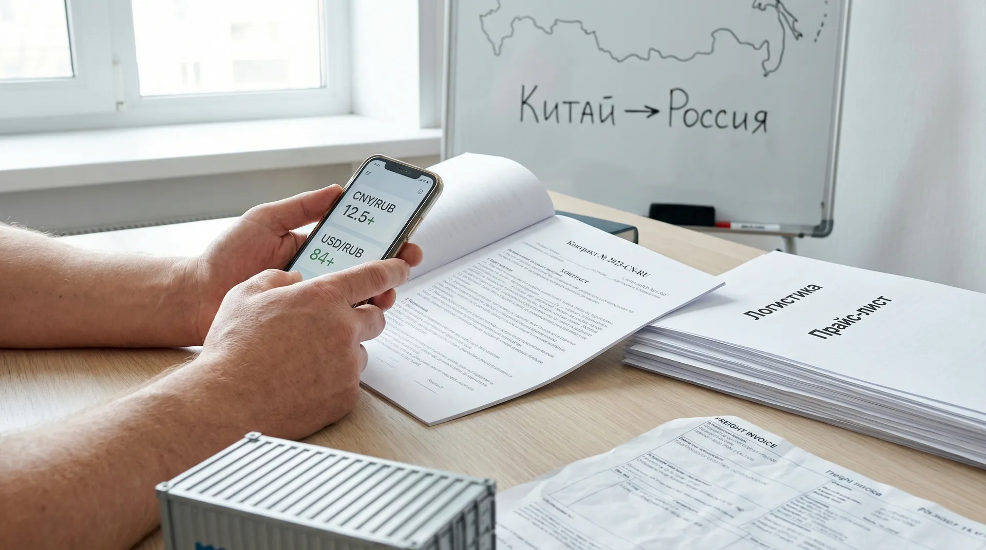 Импорт из Китая дорожает: юань выше 12,5 ₽ и логистика +8%