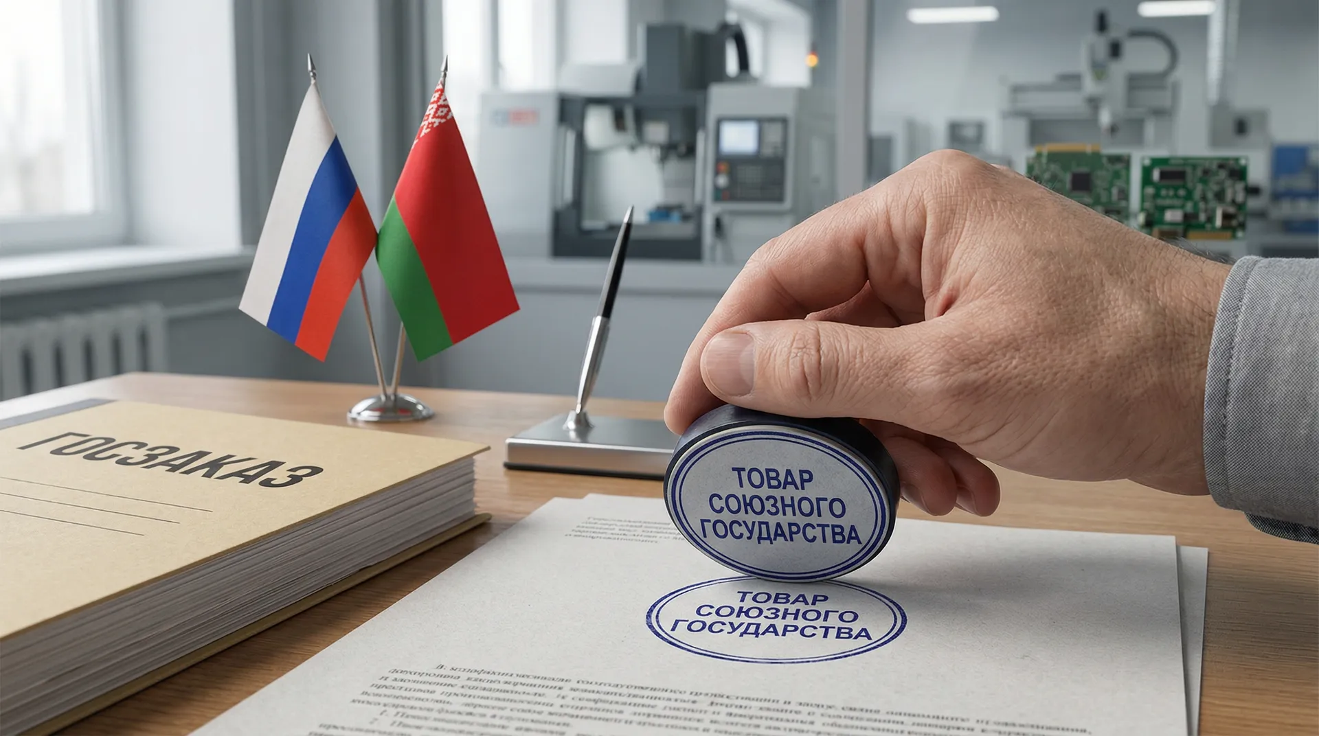 Товары Союзного государства пустят в госзаказ: правило 25%+25% и новый знак происхождения