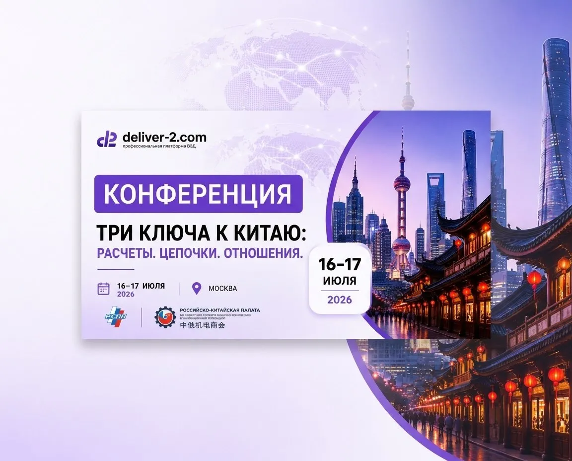 «Три ключа к Китаю»: 16–17 июля в Москве пройдёт практическая конференция Российско-Китайской Палаты по расчётам, цепочкам поставок и деловым отношениям с КНР