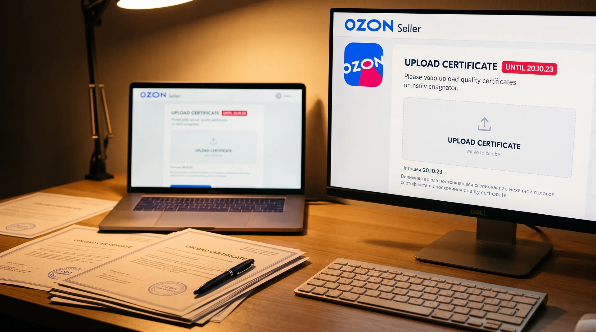 Ozon скроет товары без сертификатов уже с 27 июля