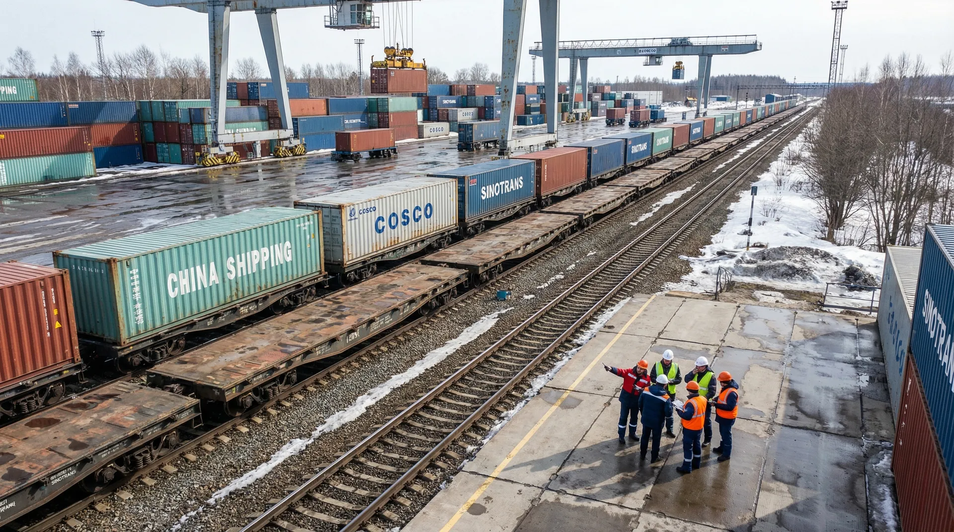 ЖД транзит Китай-Европа через Россию вырос на 40 процентов