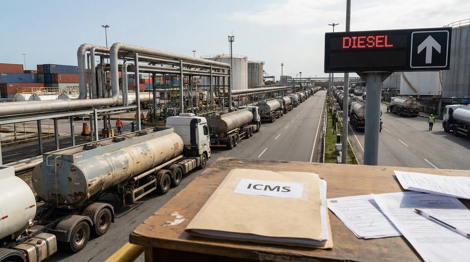 Бразилия хочет обнулить ICMS на импорт дизеля: удар по себестоимости логистики