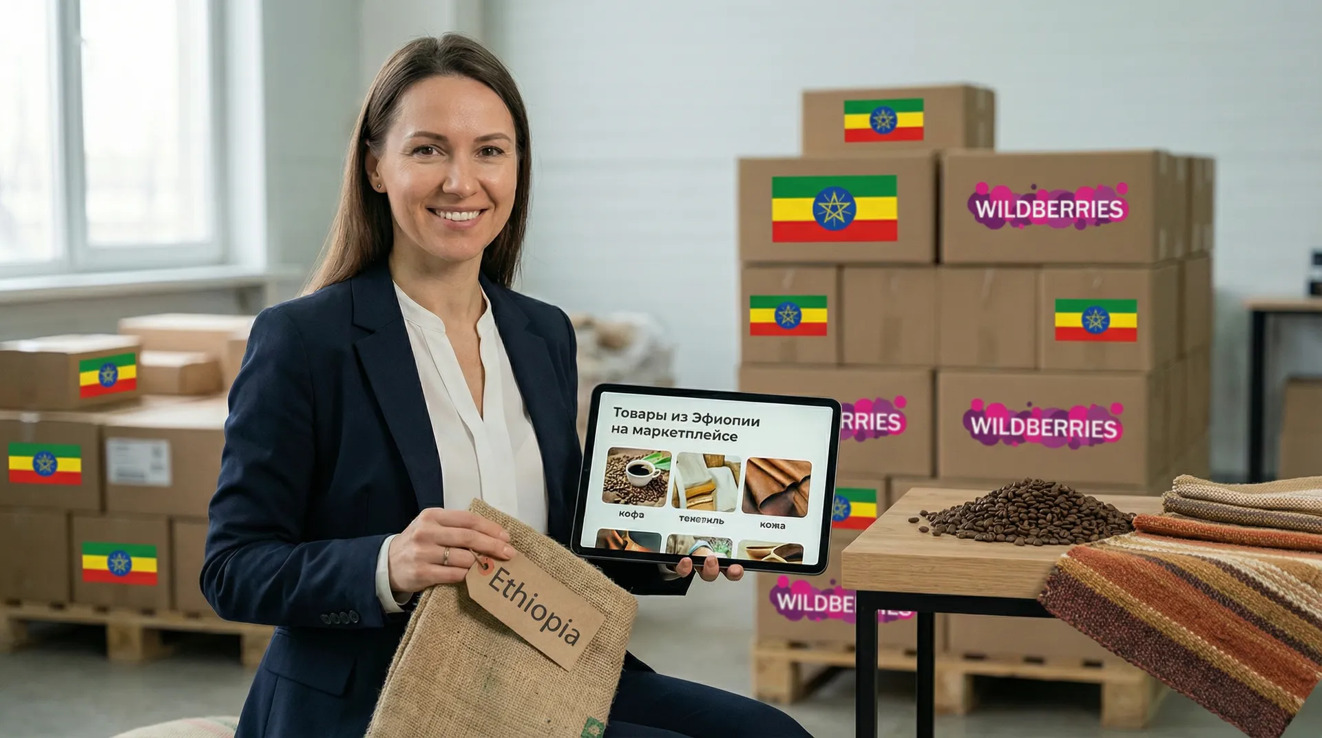 На Wildberries стартуют продажи товаров продавцов из Эфиопии