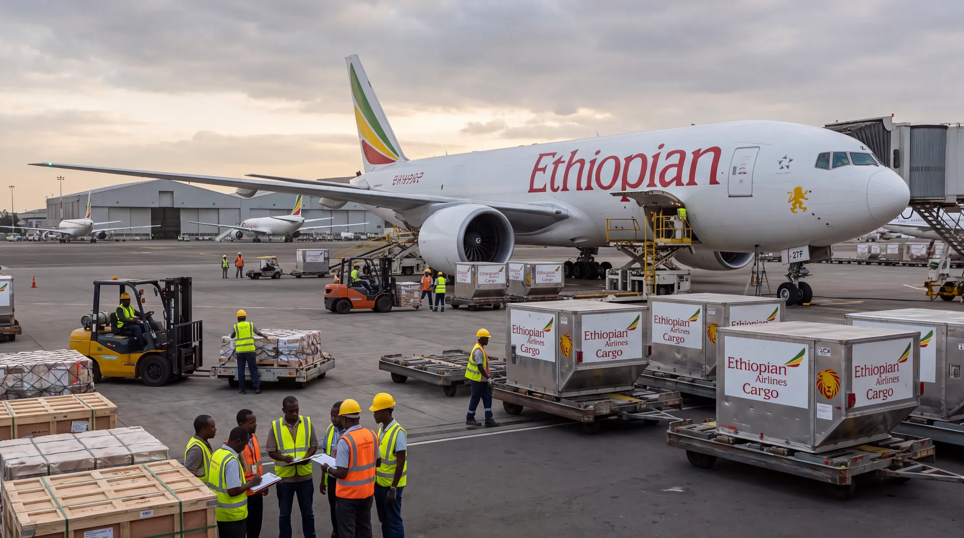 Ethiopian Cargo вышел на платформу CargoAi: 30 000 экспедиторов получили доступ к рейсам
