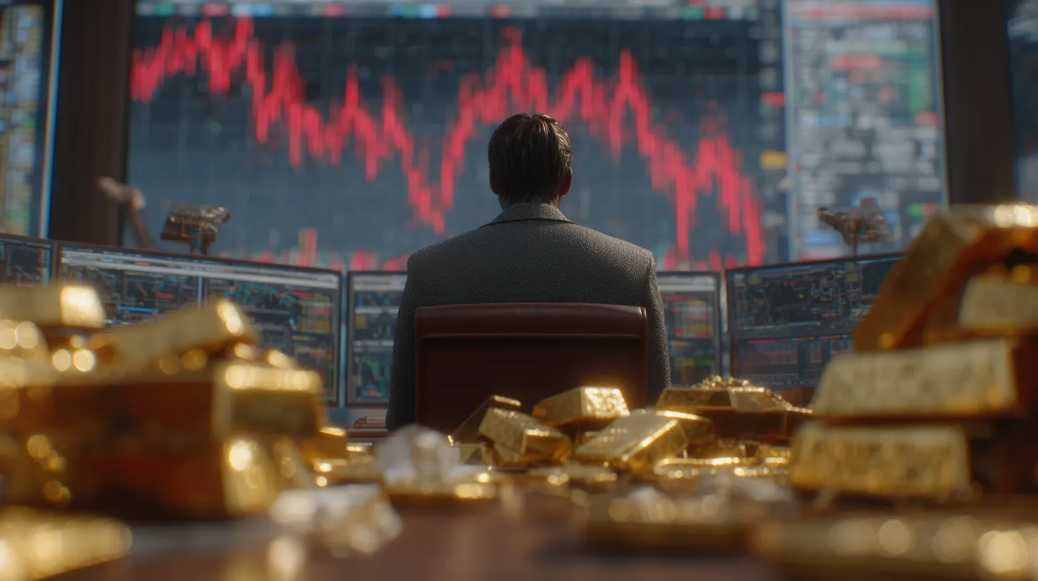 Золото на паузе: инвесторы спешно фиксируют прибыль на фоне обвала цен