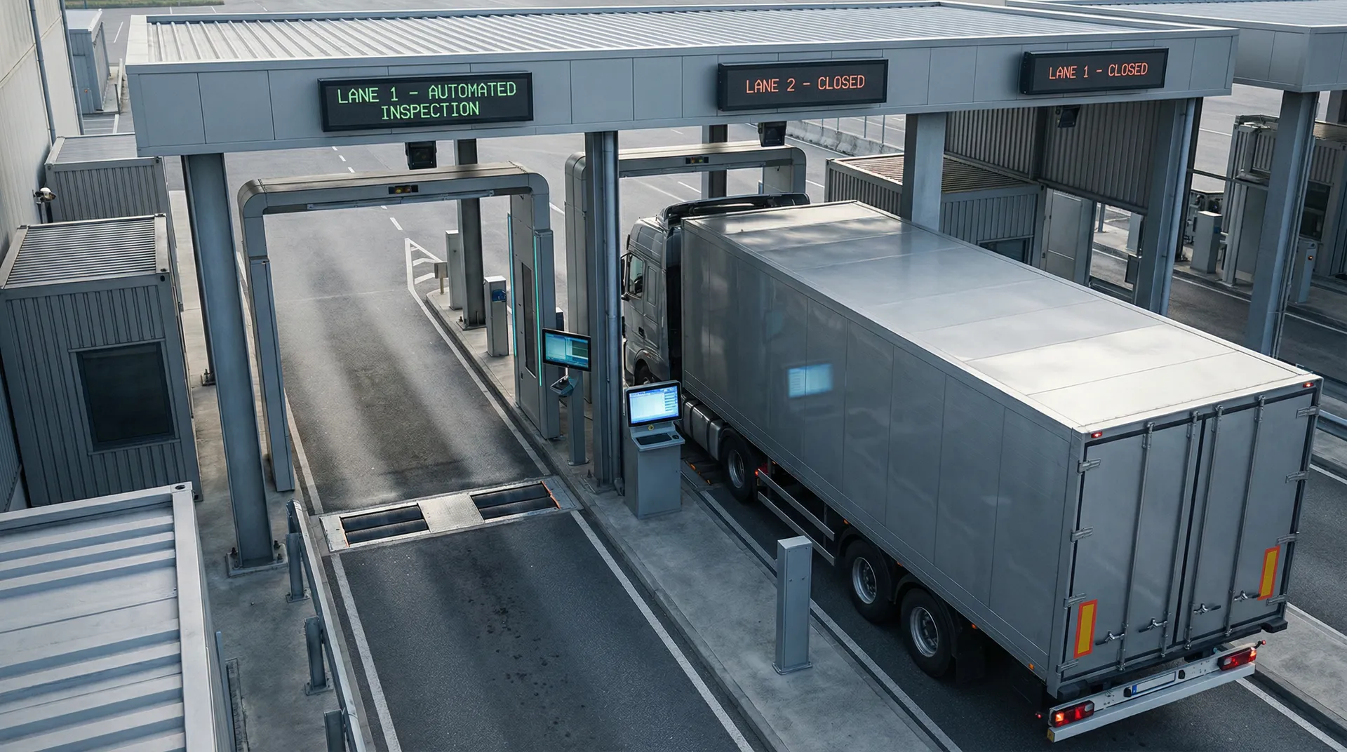 Россия сократит время досмотра грузовиков на границе до 10 минут