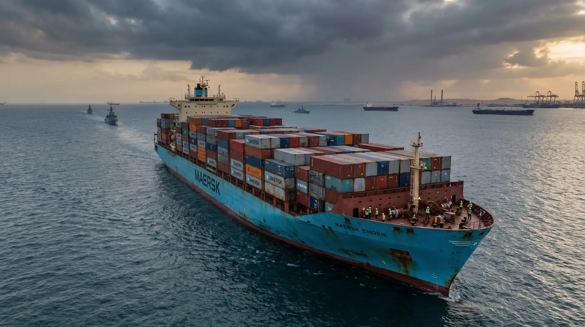 Контейнерные линии массово останавливают перевозки в Персидском заливе