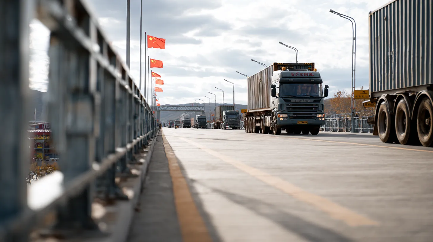 Россия и Китай увеличили объём железнодорожных и автоперевозок