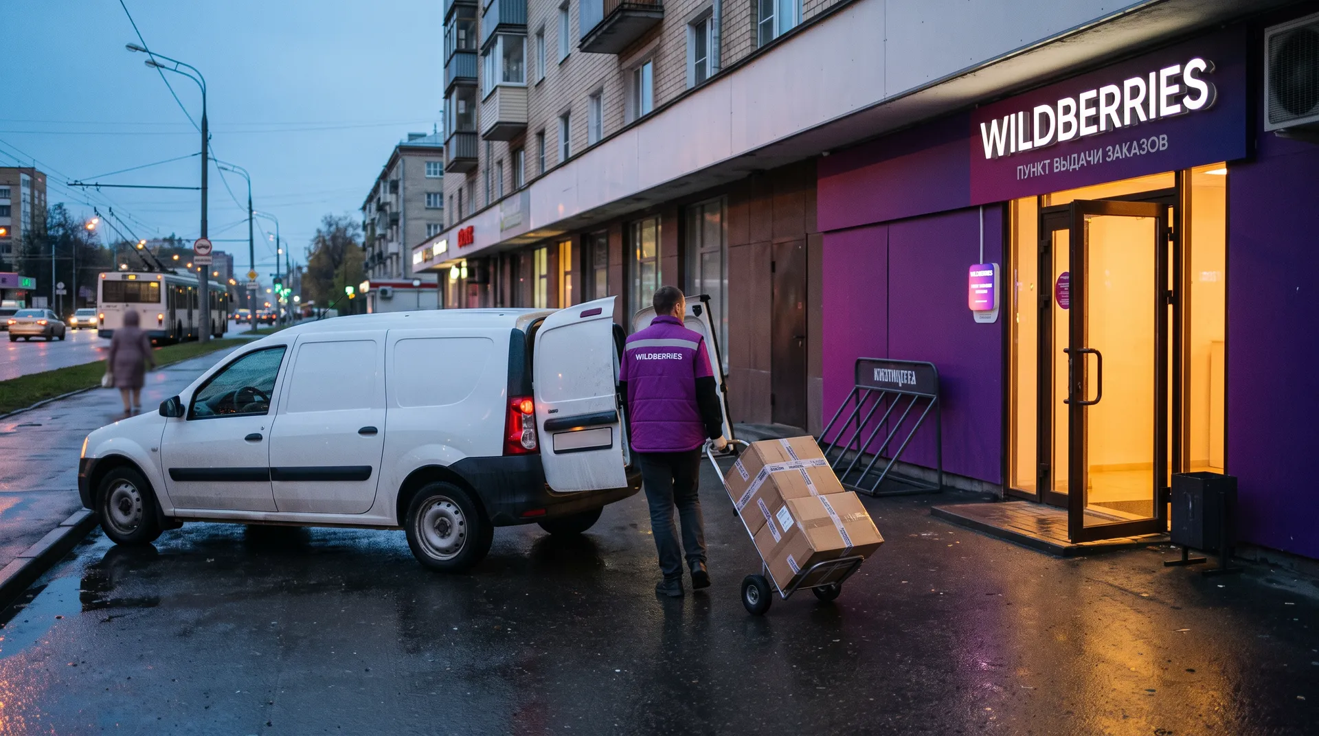 Wildberries принимает поставки FBW через ПВЗ за 5 рублей
