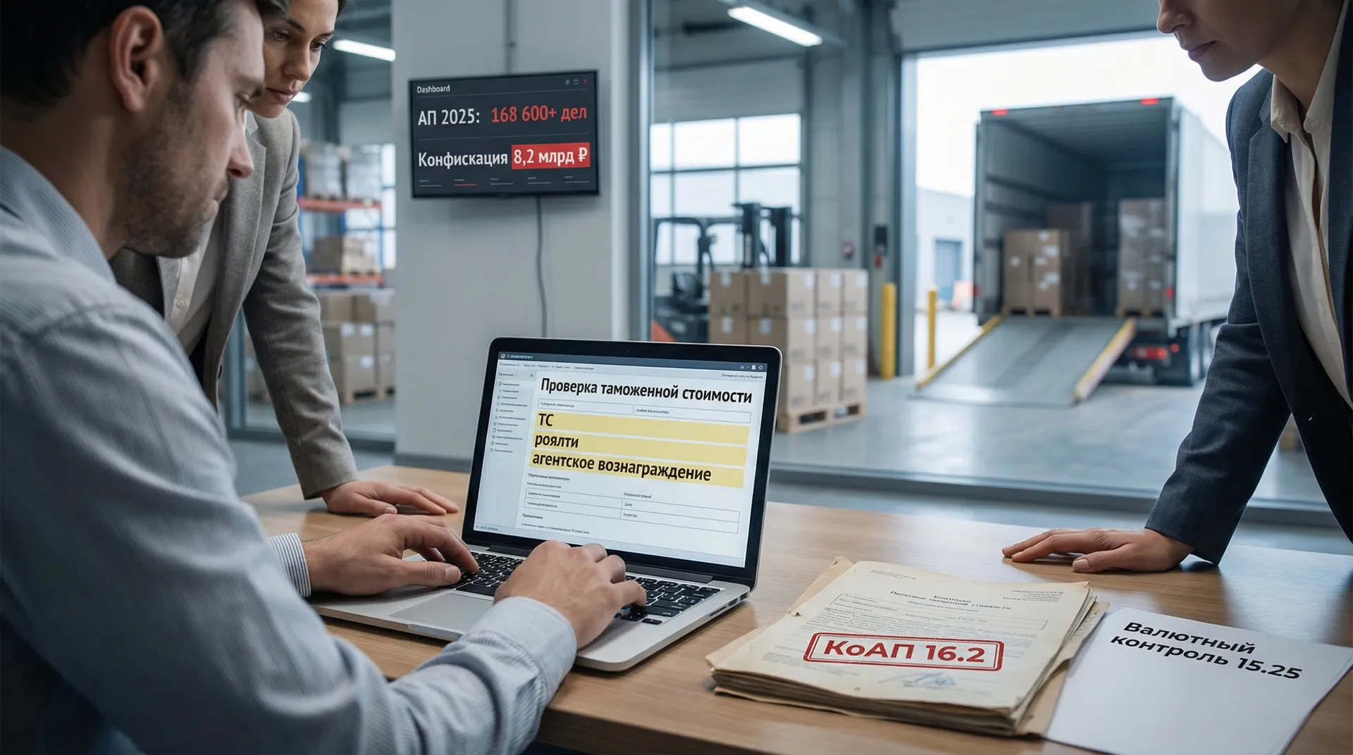 ФТС усилила контроль: конфискации растут, риски ВЭД выше