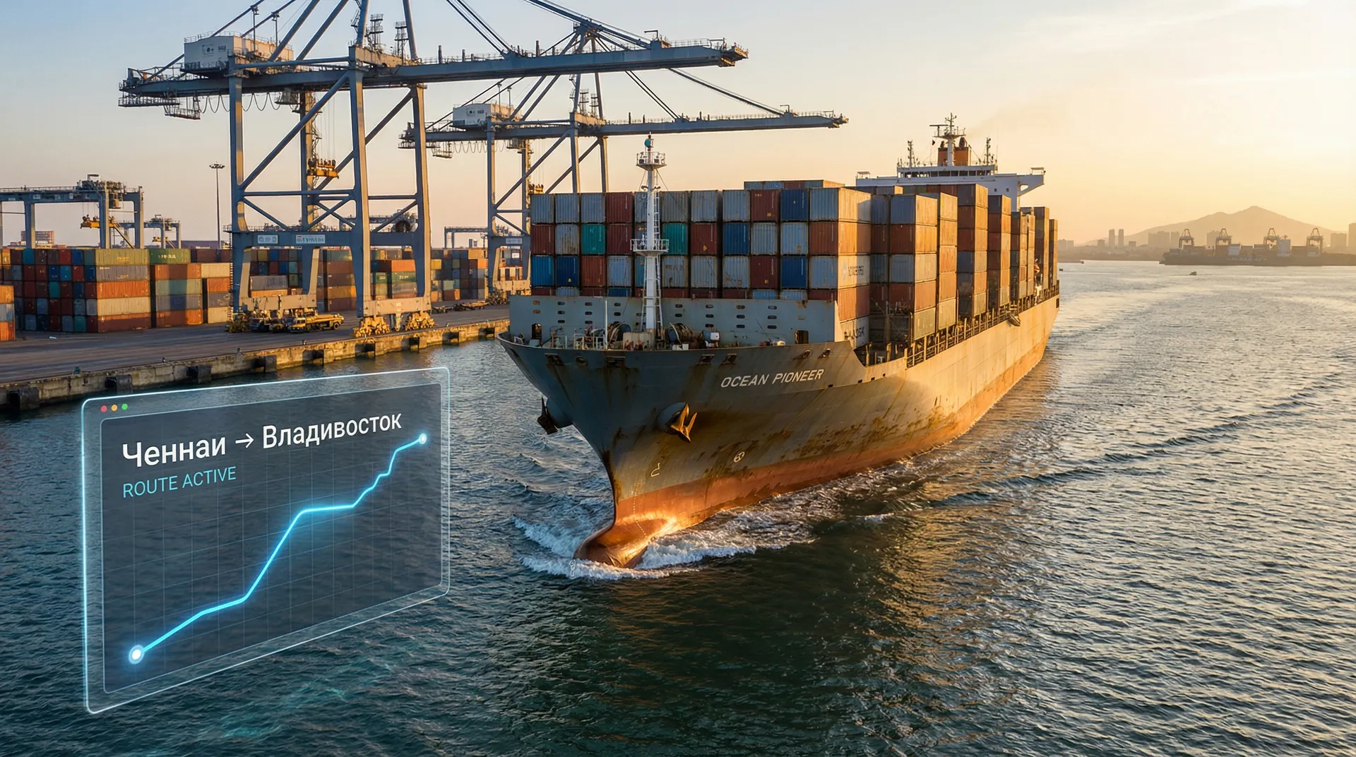 Россия ускоряет коридор Ченнаи–Владивосток: ставка на торговлю и логистику с Югом Индии