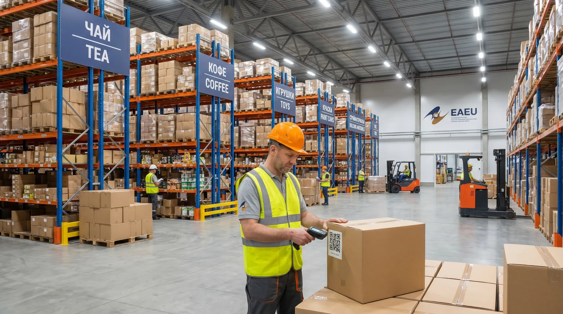 ЕАЭС расширил маркировку: чай, кофе, игрушки, лакокраска и стройматериалы