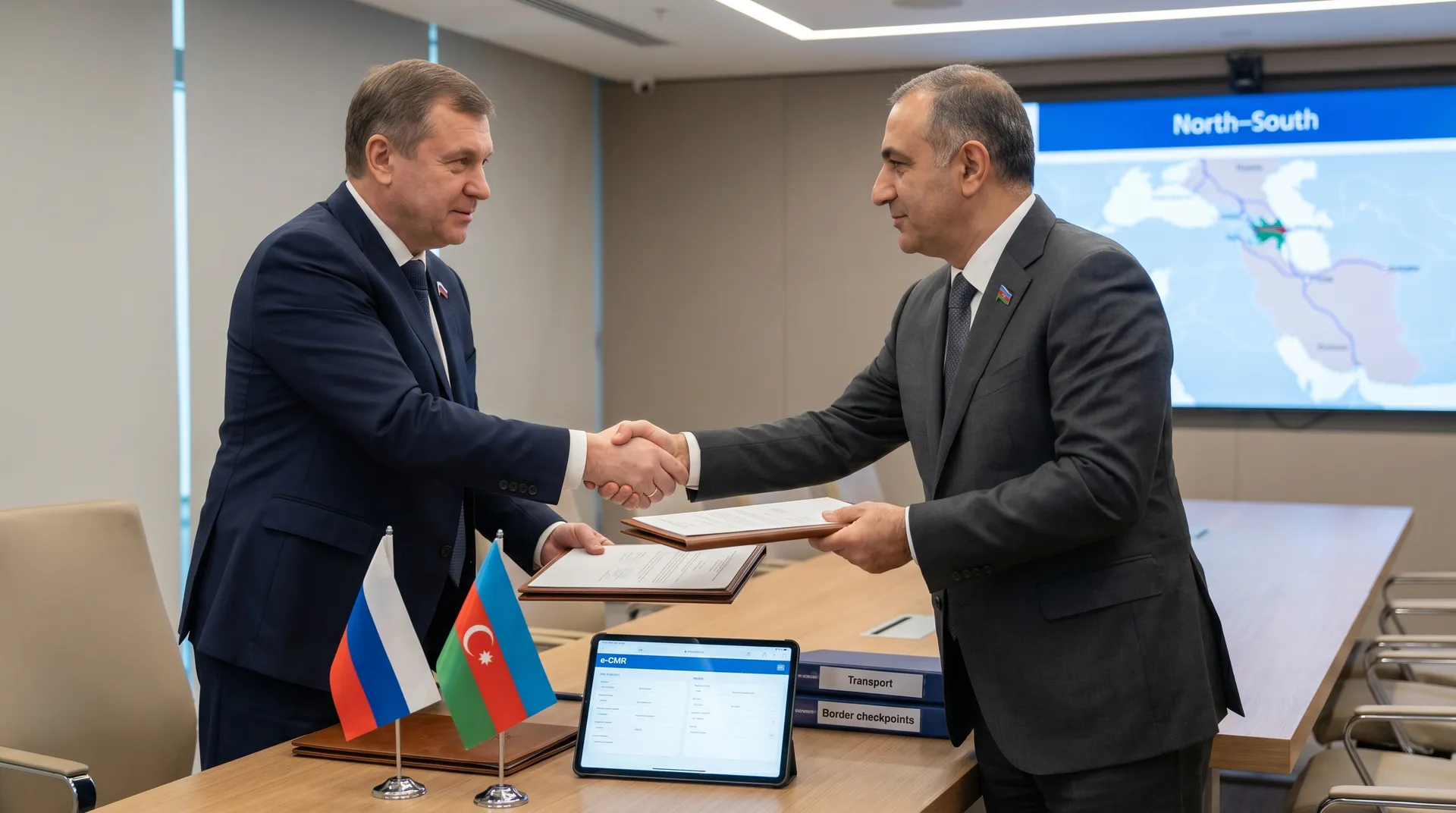 Россия и Азербайджан запускают условия для e-CMR в автоперевозках