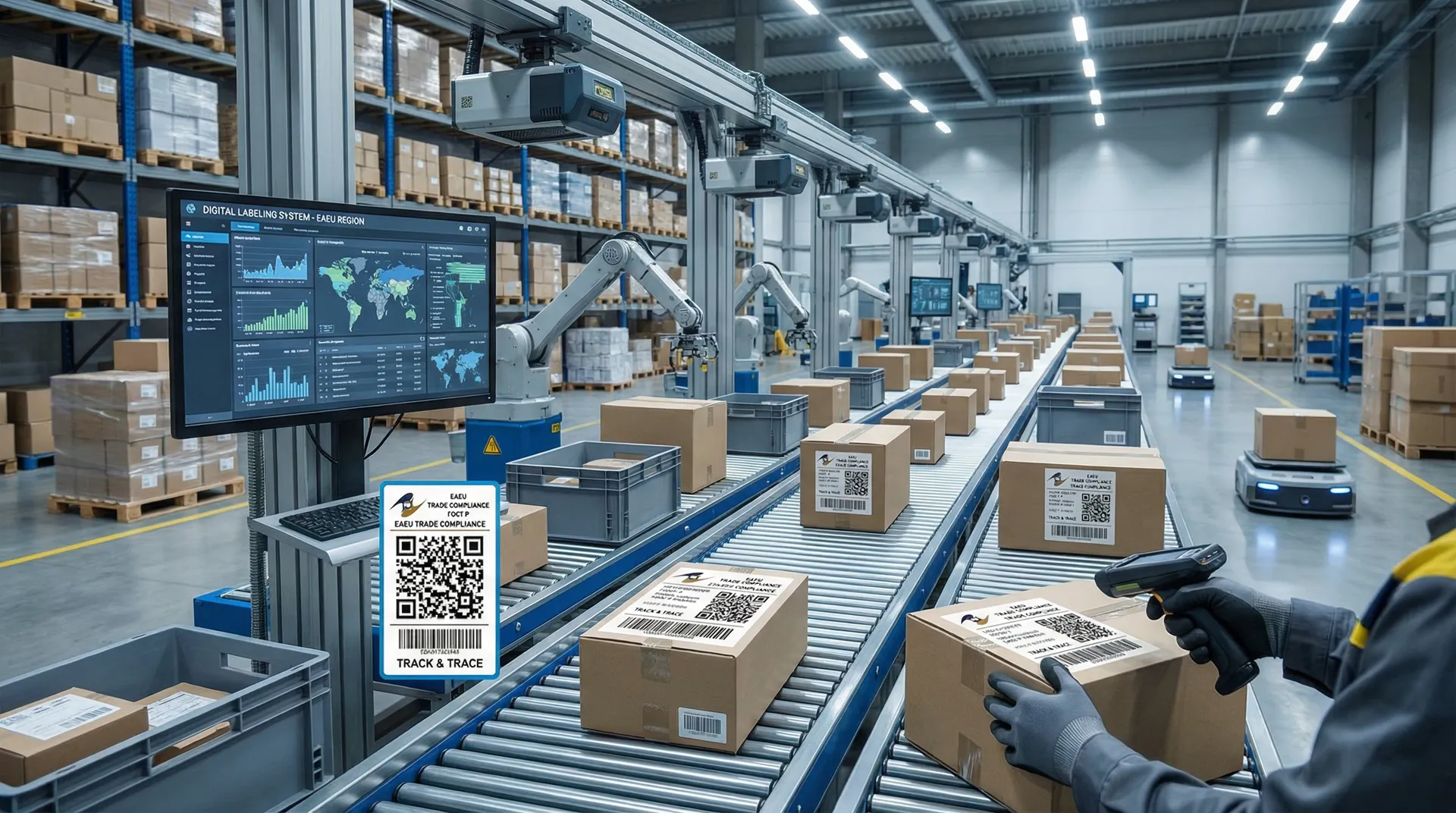 Единый ГОСТ по цифровой маркировке могут ввести в России и ЕАЭС к 2027 году