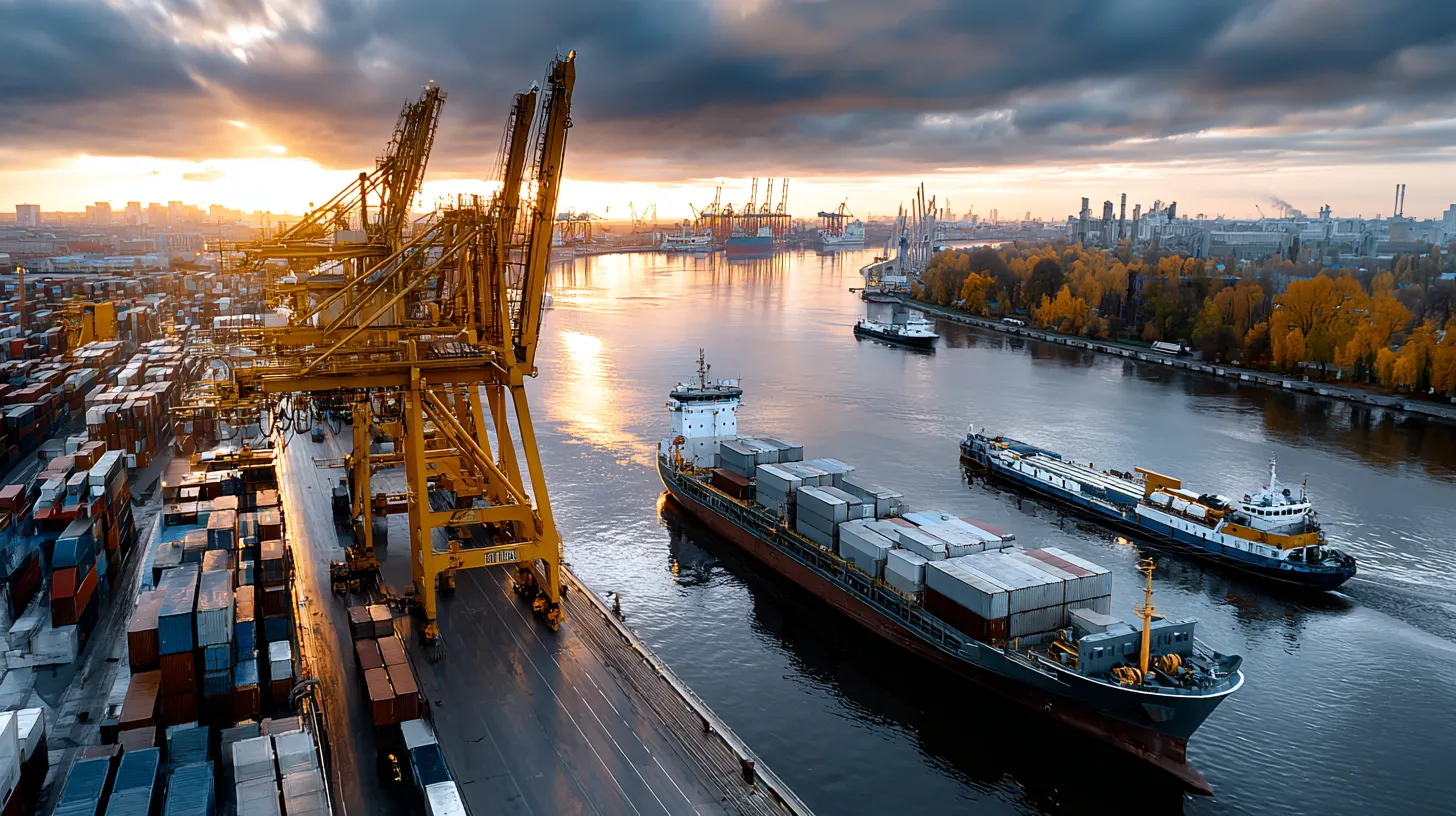 Перевалка контейнеров в морских портах России снизилась на 1,9% — где падение, а где рост