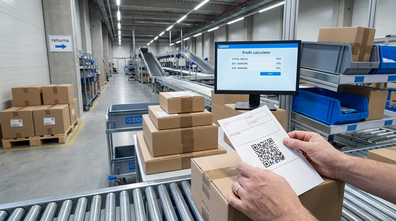 Ozon поднял стоимость «Лёгкого возврата» на realFBS с 26 февраля, обновили этикетку, улучшил условия для сезонных товаров