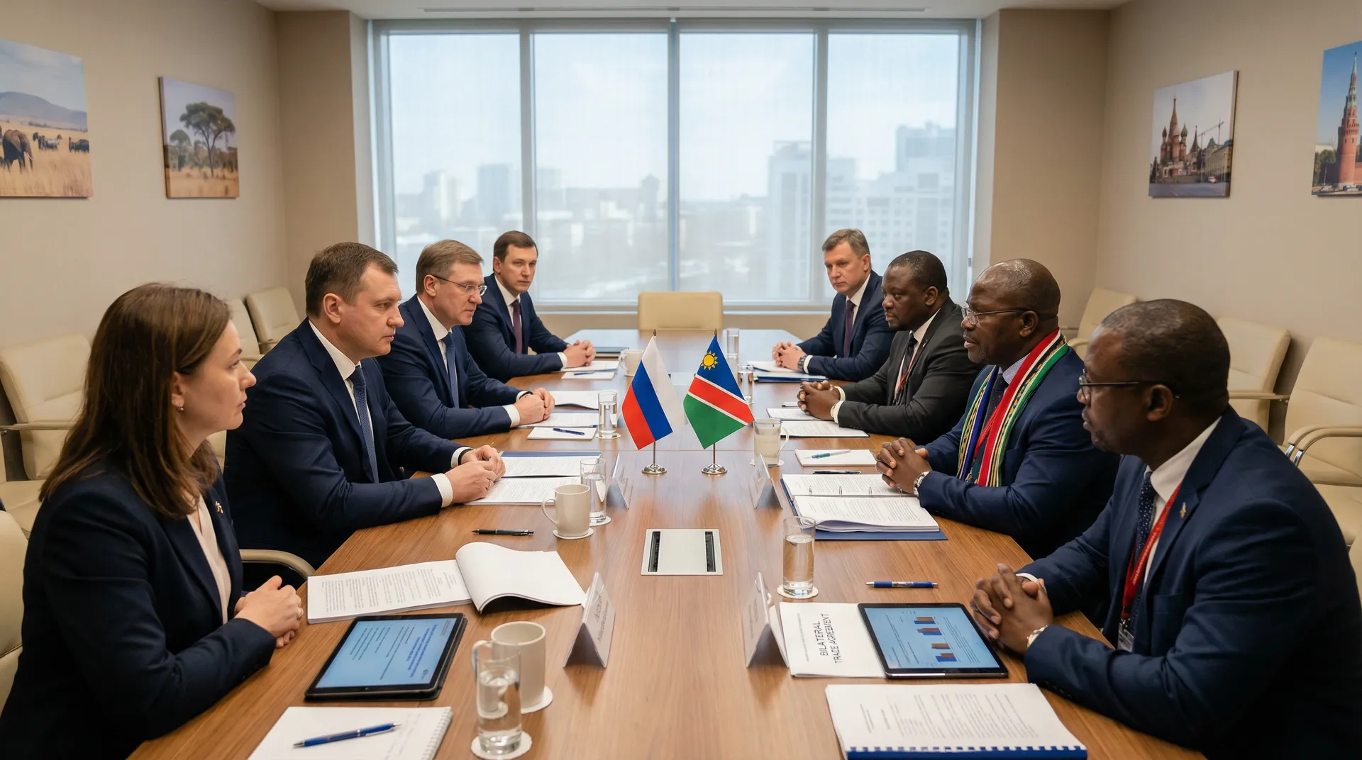 Россия и Намибия расширяют торговое сотрудничество