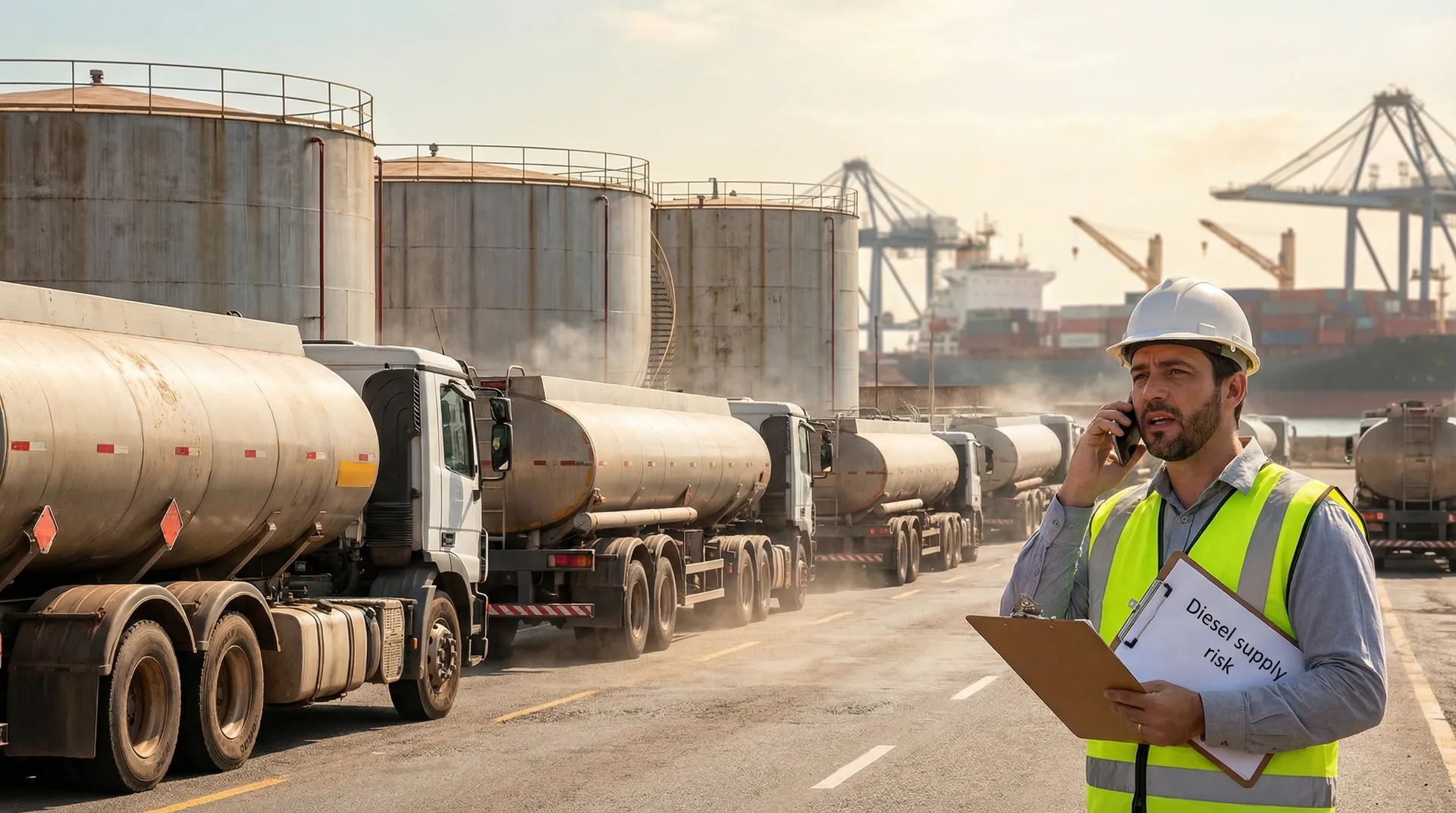 Бразилия: риск по дизелю усилился, импорт давит на порты и логистику