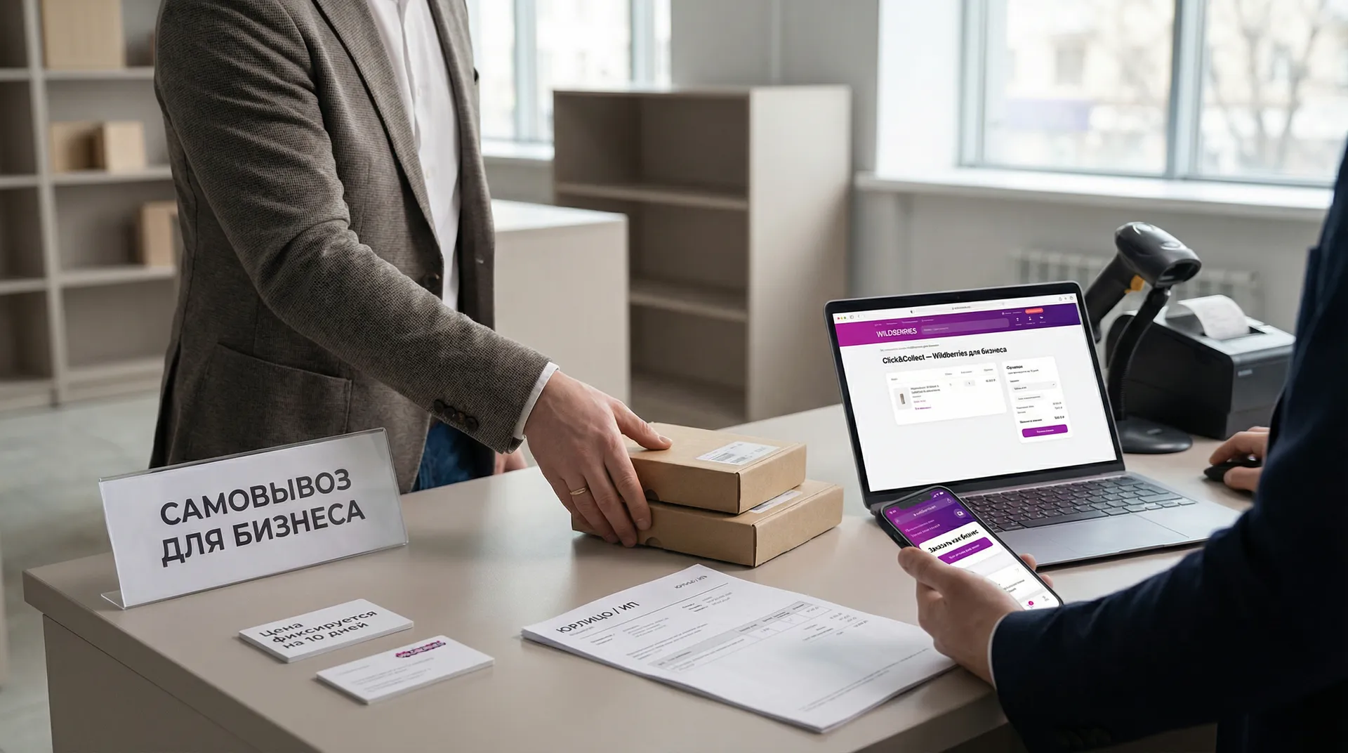Wildberries открыла B2B-самовывоз: бизнес забирает товар в магазине