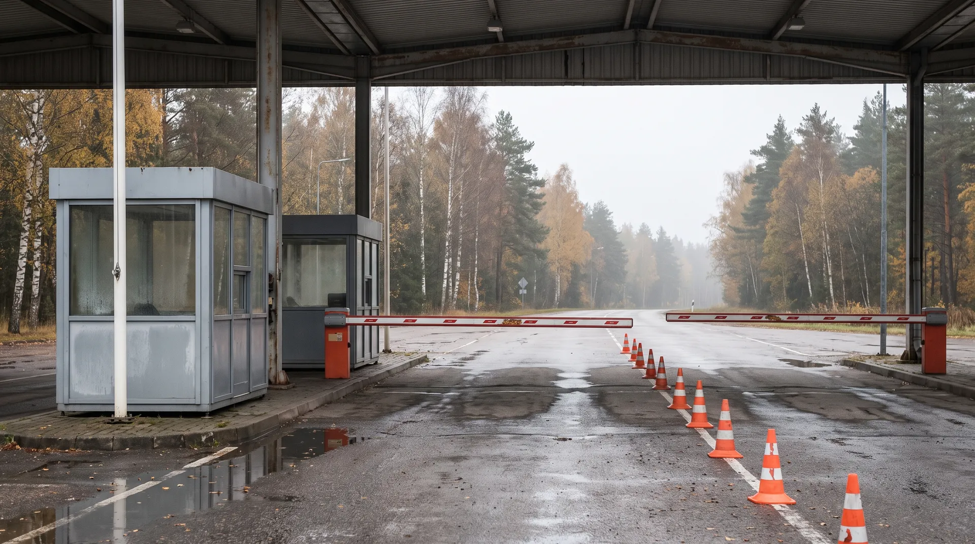 Эстония досрочно закрыла пункт пропуска Лухамаа