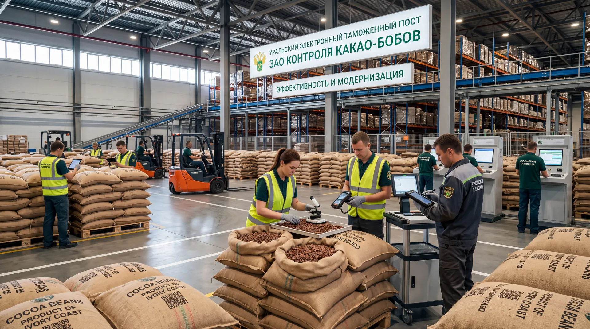 Уральская электронная таможня ускорила выпуск какао-бобов втрое