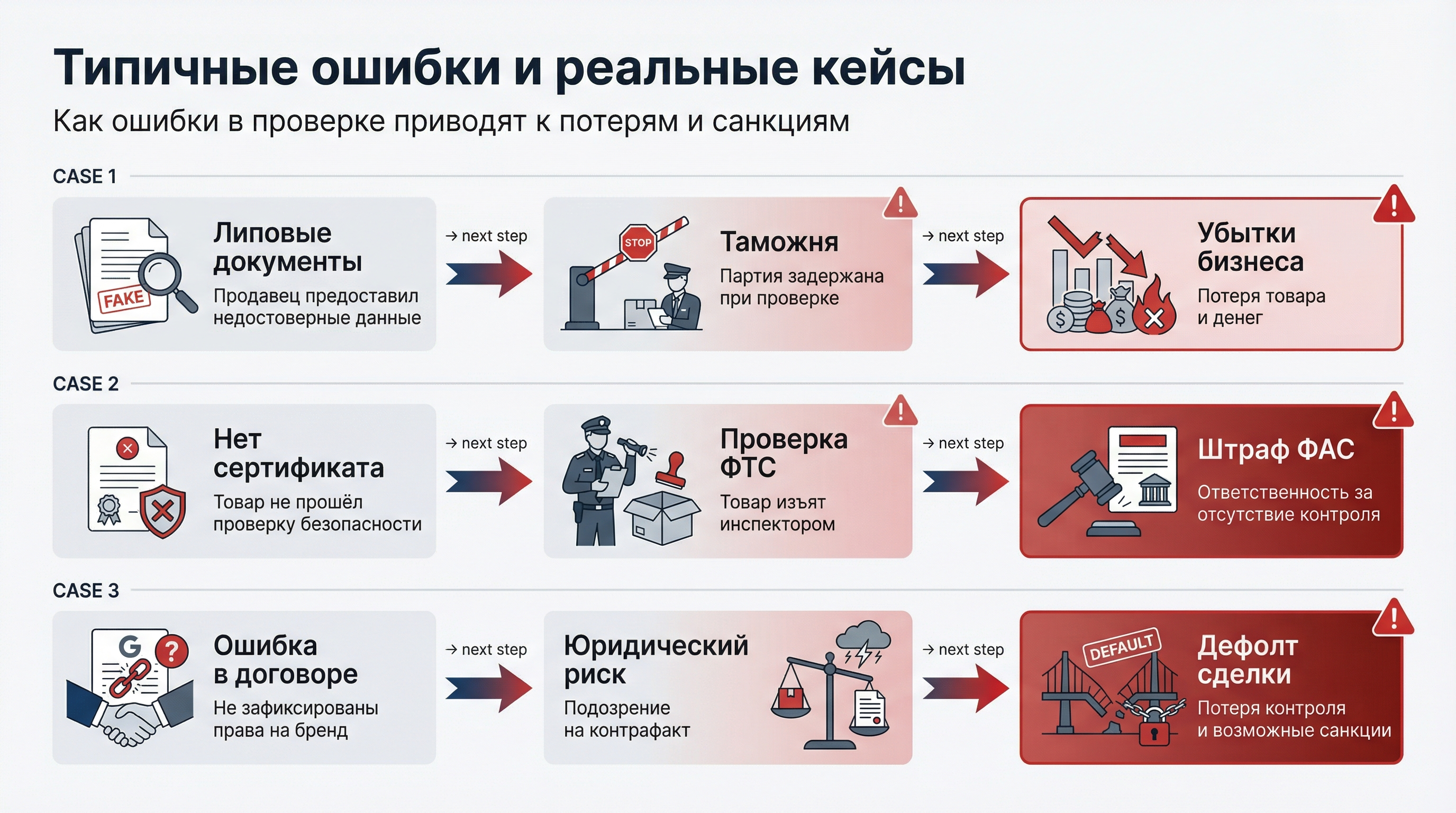 Типичные ошибки и реальные кейсы