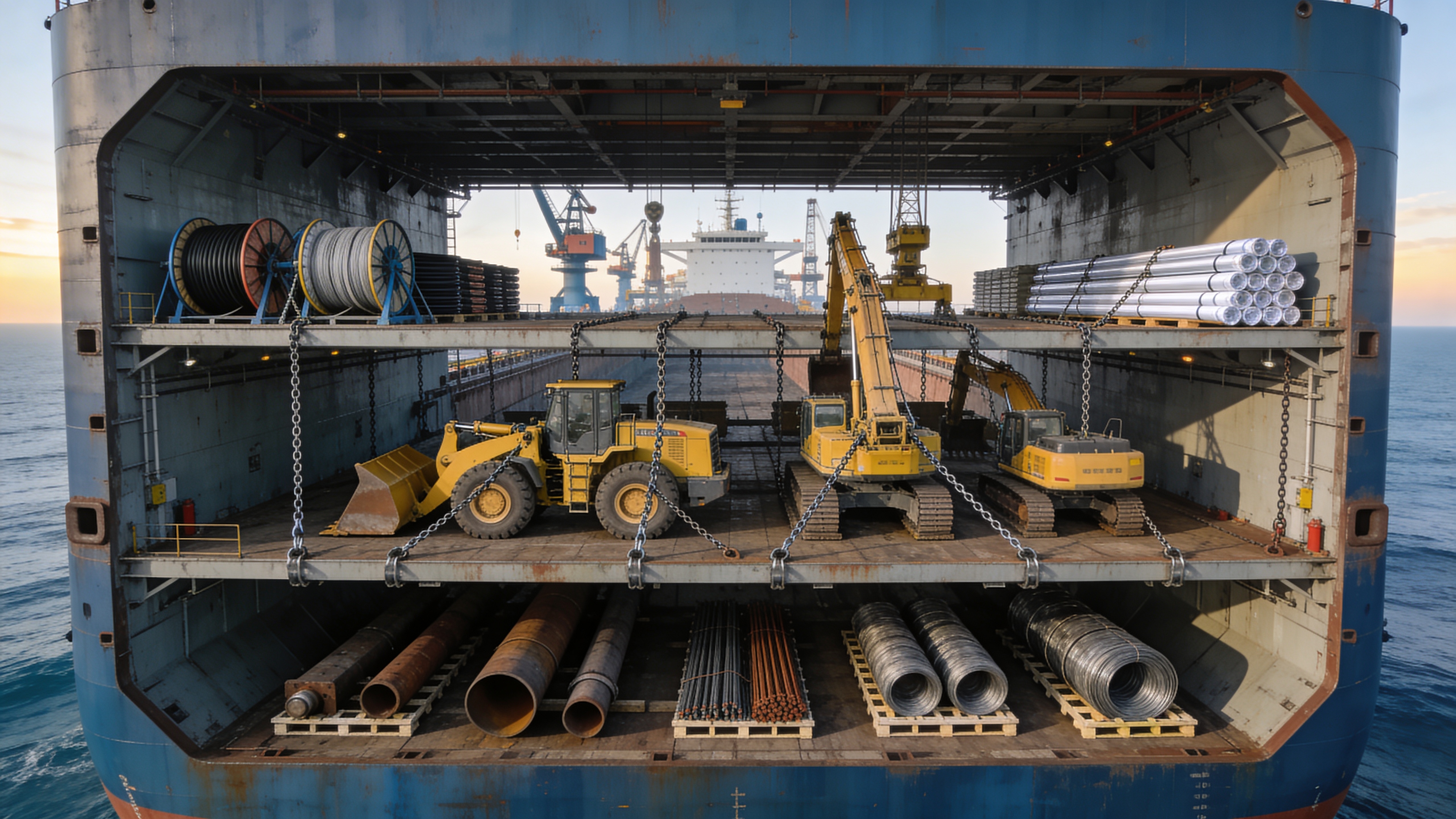 Анатомия рейса: как создается «плавучий склад стройки»