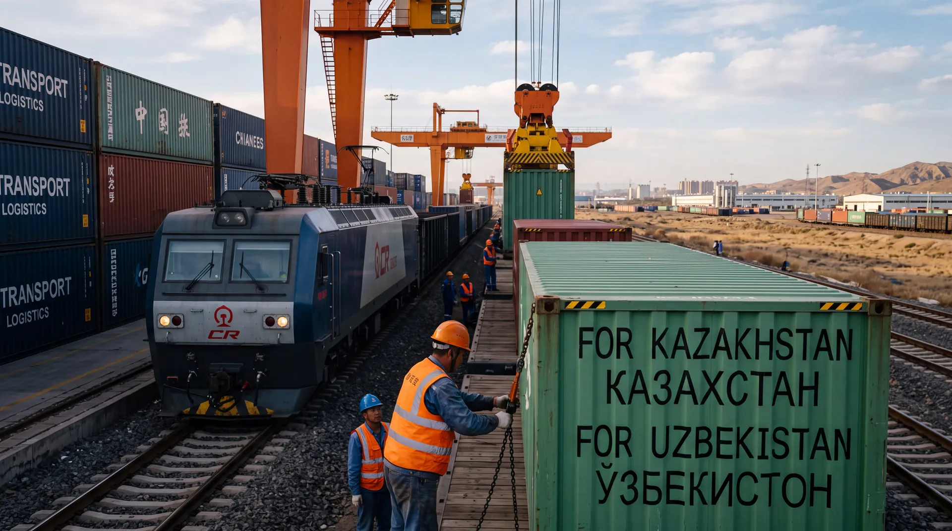 FESCO запустила контейнерные поезда из Урумчи в Казахстан и Узбекистан