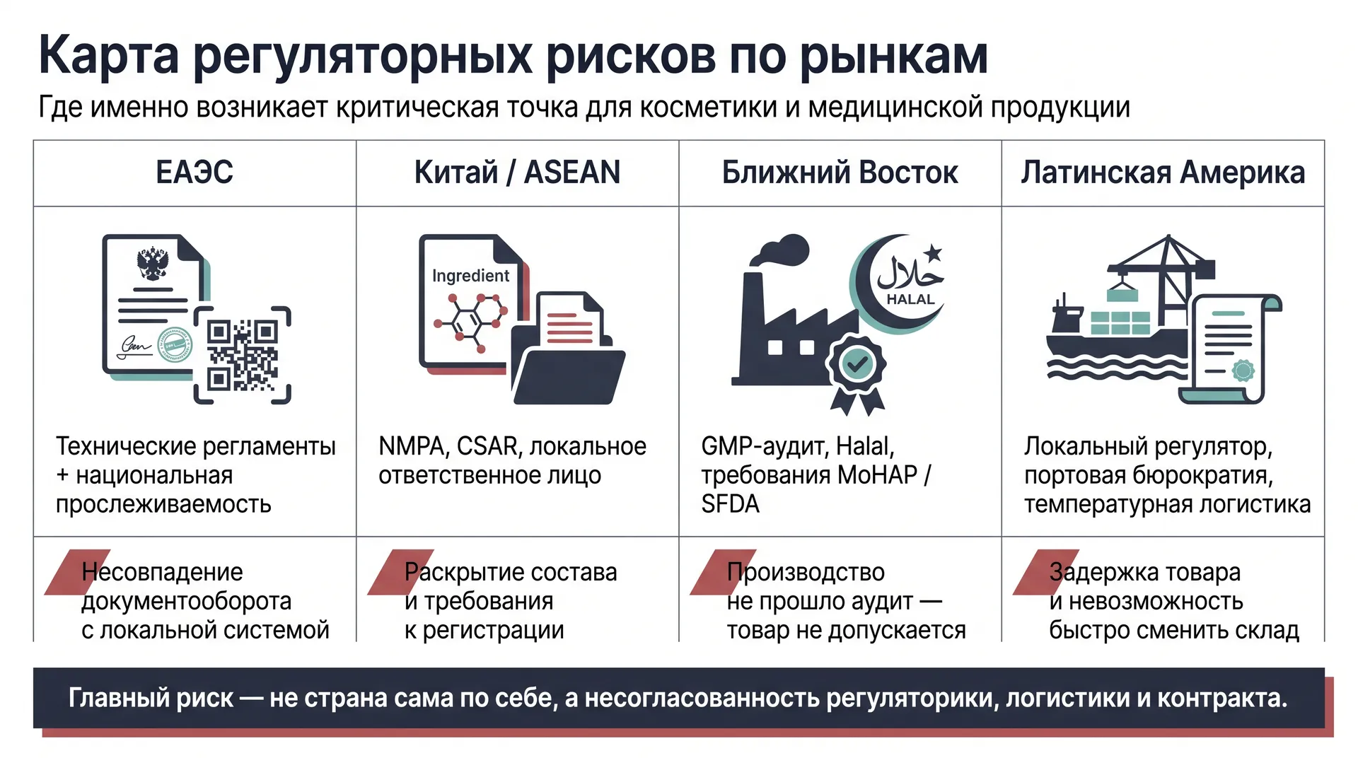 Карта рисков по рынкам: где и как горят деньги